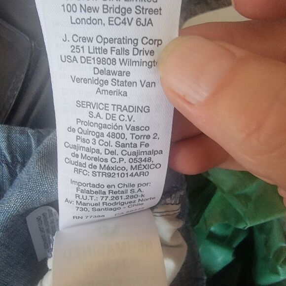 J. Crew 100% Cotton Drawstring Pants. Size 14. - Picture 7 of 11